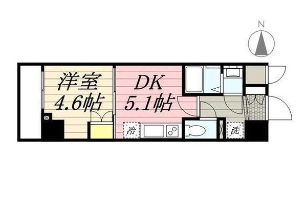 PASEO本所吾妻橋の物件間取画像
